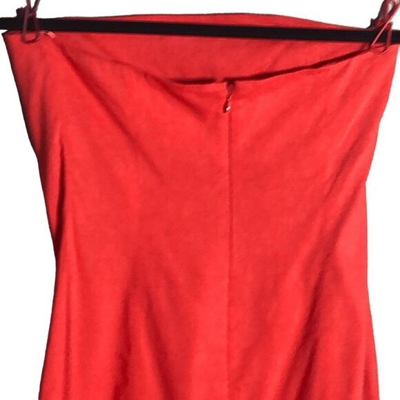 Theory Red Mini Dress - Picture 11 of 16